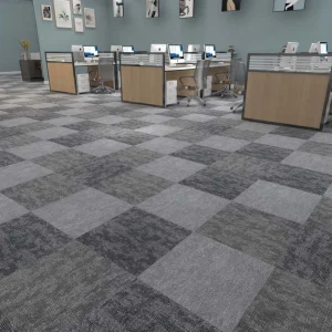 Wholesale VE-Backed Polypropylene Modular Carpet - Carpet Tiles for Home/Office, Customizable（Cloud Series 1）