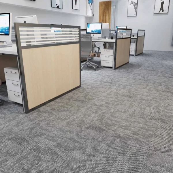 Wholesale VE-Backed Polypropylene Modular Carpet - Carpet Tiles for Home/Office, Customizable（Cloud Series 1） - Image 2