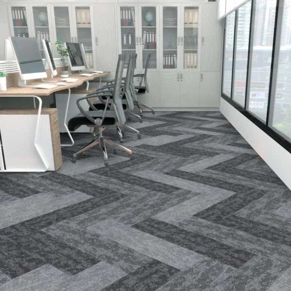 Wholesale VE-Backed Polypropylene Modular Carpet - Carpet Tiles for Home/Office, Customizable（Cloud Series 1） - Image 3
