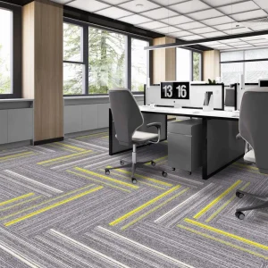Wholesale Good Price VE-Backed Polypropylene Modular Carpet - Carpet Tiles for Home/Office, Customizable（Cloud Series 3）