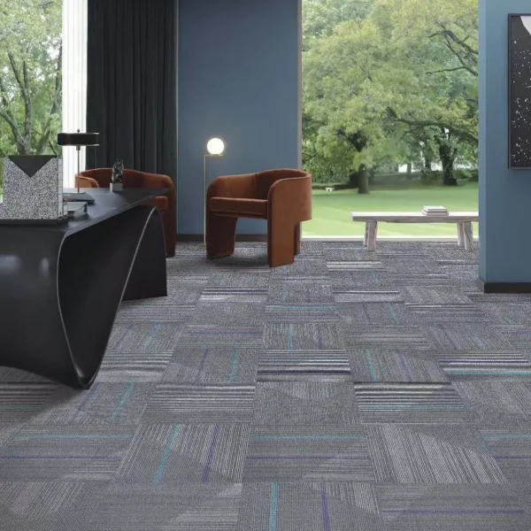 Wholesale  VE-Backed Polypropylene Modular Carpet - Carpet Tiles for Home/Office, Customizable（Cloud Series 5）