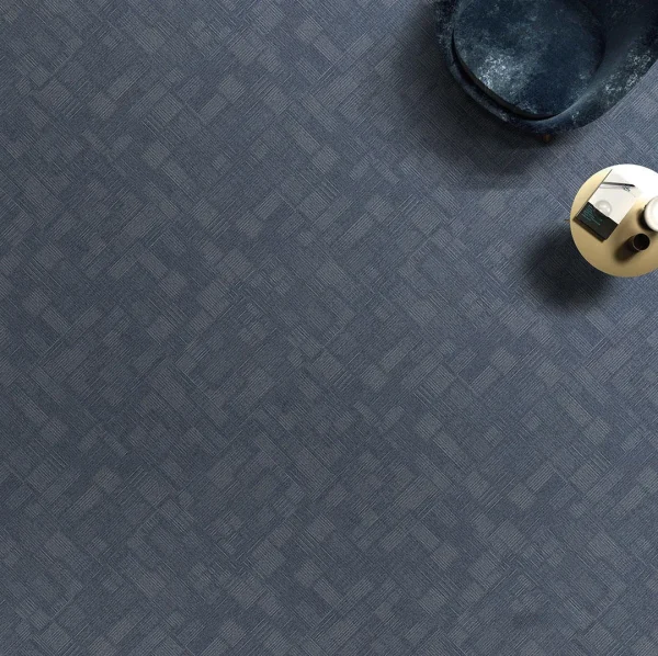 Wholesale  Flame-Retardant and Wear-Resistant Nylon Carpet Tiles -  Modular Carpet with PE Backing  for Office/Commercial Places/Home, Customizable (Flower Series 2)