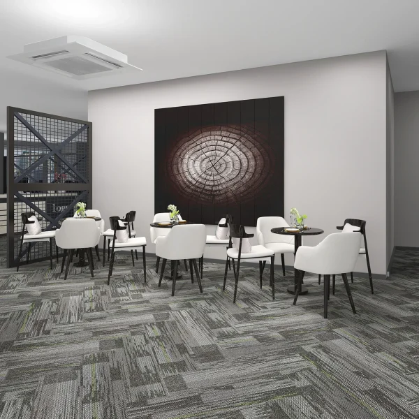 Wholesale High Quality Polypropylene Carpet Tiles with PVC Backing -Moisture & Slip- Resistant Modular Carpet for Office/Home/Commercial Use, Customizable (Grass Series 1) - Image 4