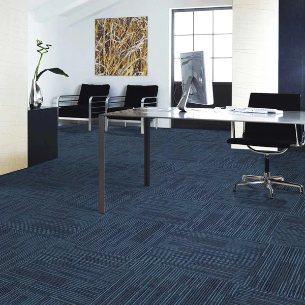 Wholesale High Quality Polypropylene Carpet Tiles with PVC Backing -Moisture & Slip- Resistant Modular Carpet for Office/Home/Commercial Use, Customizable (Grass Series 3/4/5/6) - Image 3