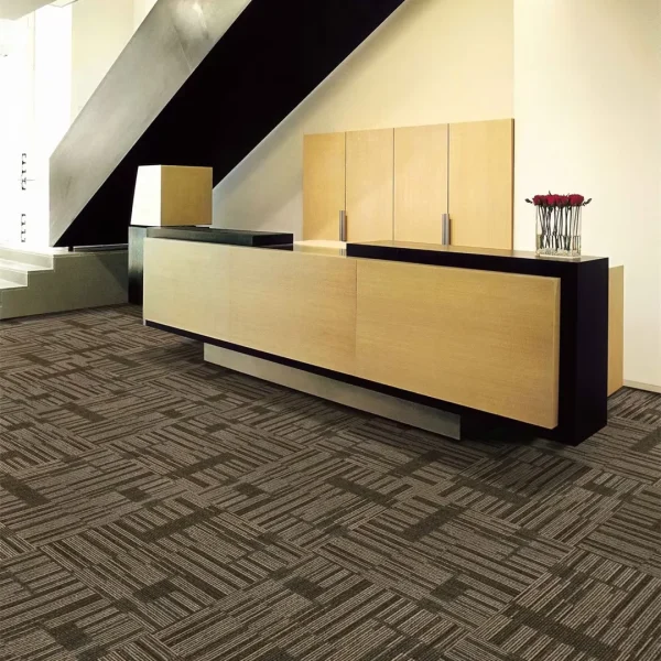 Wholesale High Quality Polypropylene Carpet Tiles with PVC Backing -Moisture & Slip- Resistant Modular Carpet for Office/Home/Commercial Use, Customizable (Grass Series 3/4/5/6) - Image 2