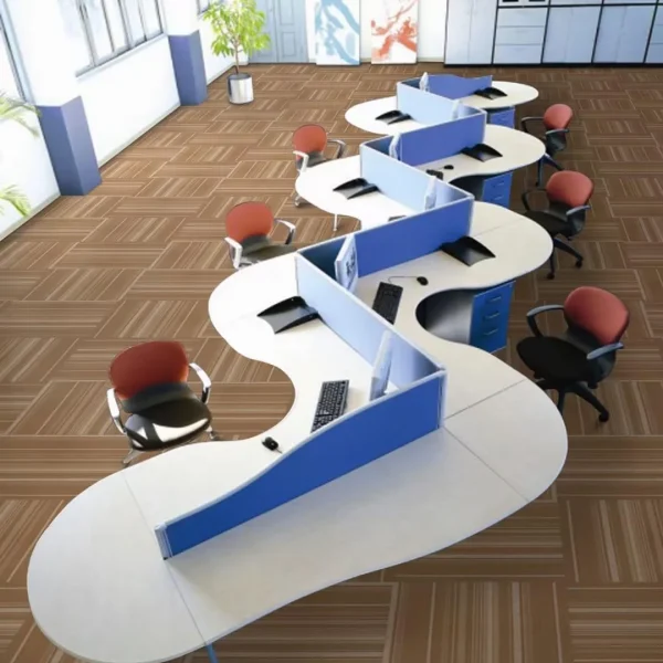 Wholesale High Quality Polypropylene Carpet Tiles with PVC Backing -Moisture & Slip- Resistant Modular Carpet for Office/Home/Commercial Use, Customizable (Grass Series 7/8/9)