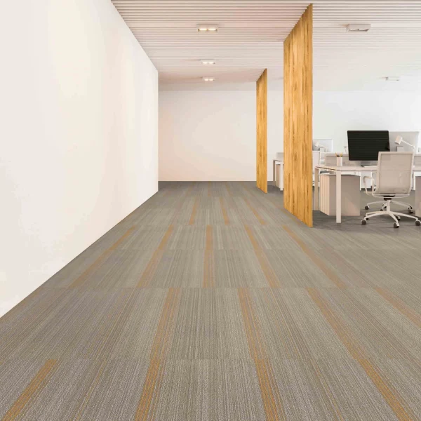 Wholesale  100% KVL Commercial Carpet Tiles - Fireproof Modular Carpet for Office/Hotel, Customizable（Ocean Series 2) - Image 2
