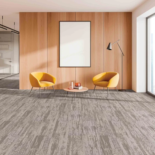 Wholesale  100% KVL Commercial Carpet Tiles - Fireproof Modular Carpet for Office/Hotel, Customizable（Ocean Series 4)