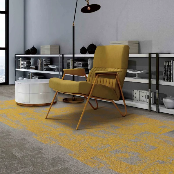 Wholesale  100% KVL Commercial Carpet Tiles - Fireproof Modular Carpet for Office/Hotel, Customizable（Ocean Series 5） - Image 2