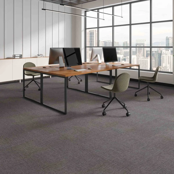 Wholesale  100% KVL Commercial Carpet Tiles - Fireproof Modular Carpet for Office/Hotel, Customizable（Ocean Series 6) - Image 3