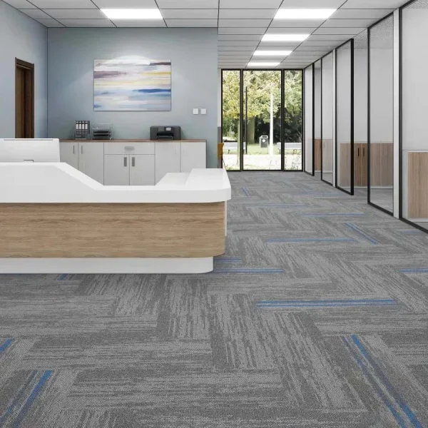 Wholesale VE-Backed Polypropylene Modular Carpet - Carpet Tiles for Home/Office, Customizable（Sky Series 1） - Image 4