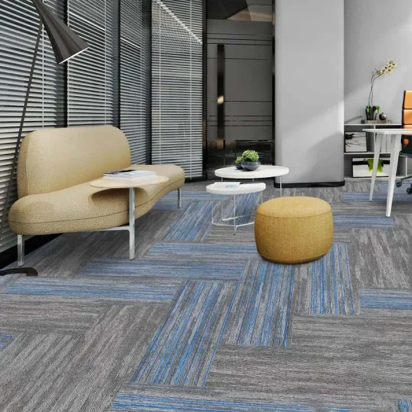 Wholesale VE-Backed Polypropylene Modular Carpet - Carpet Tiles for Home/Office, Customizable（Sky Series 3） - Image 3