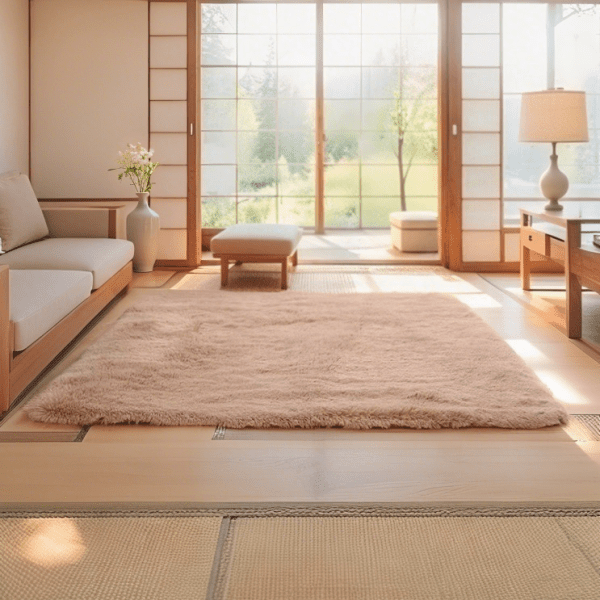 Wholesale Custom Ombre Area Rug‌ - Tie-Dye Plush Fluggy Carpet for Bedroom/Living Room/Study Room, Washable, Minimalist Style - Image 3