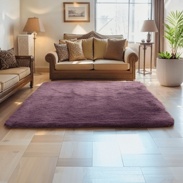 Wholesale Custom Ombre Area Rug‌ - Tie-Dye Plush Fluggy Carpet for Bedroom/Living Room/Study Room, Washable, Minimalist Style - Image 4