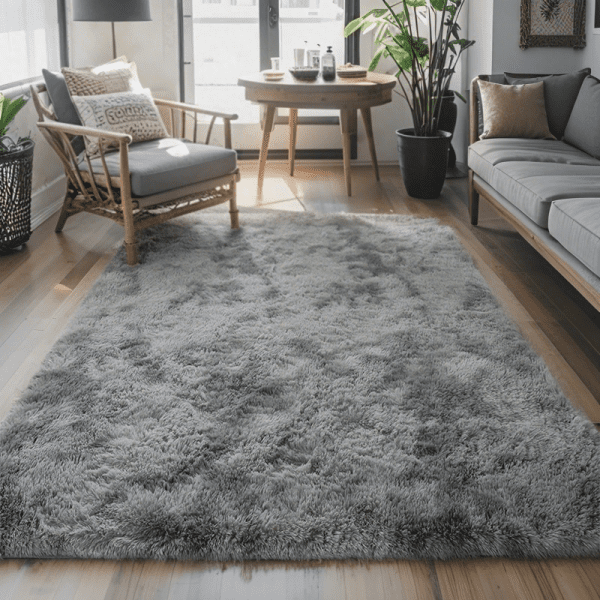 Wholesale Custom Washable Ombre Area Rug‌ - Tie-Dye Soft Plush Fluffy Carpet for Bedroom/living Room/Study Room, Clean Modern Design - Image 5