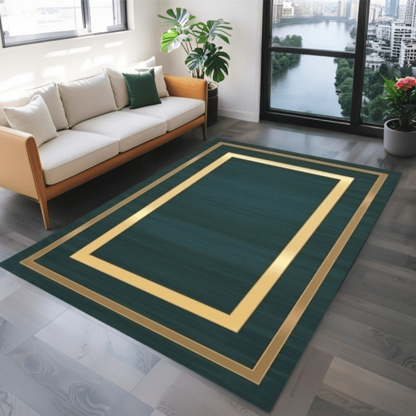 ‌Wholesale Light Luxury Pile Loop Carpet - Three-Proof Bedroom/Living Room/Study Room Area Rug and Wall-to-Wall Carpet with Geometric Print, Customizable