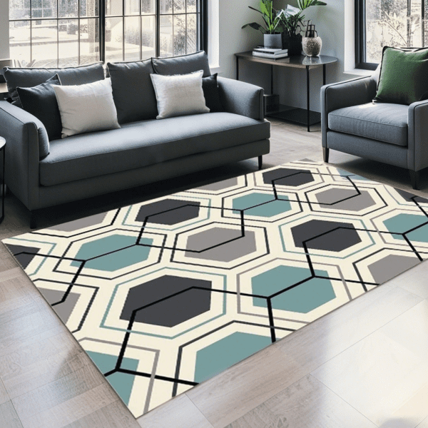 Scandinavian Crystal Velvet Carpet - Easy-Clean  Area Rug for Bedroom/Living Room/Study Room,  Wholesale Custom - Image 3