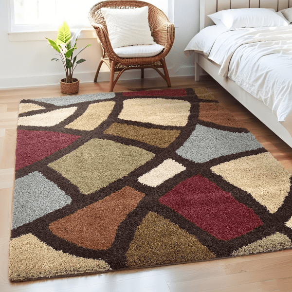 Wholesale American Minimalist Crystal Velvet Carpet - Stain-Resistant Sofa/Bedside/Study Rug for Living Room/Bedroom/Study Room, Customizable