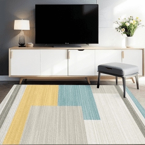 Wholesale Scandi Minimal Crystal Velvet Carpet- Washable Area Rug for Bedroom/Living Room/Dining Room/Study Room, Customizable