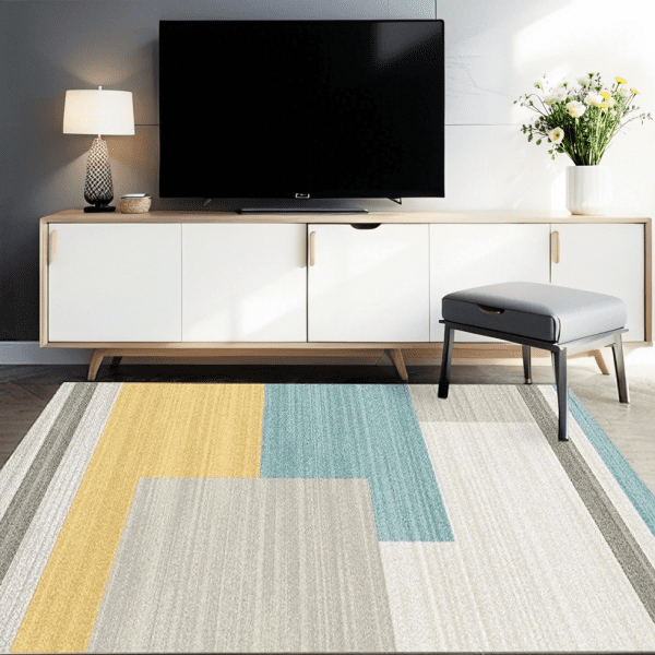 Wholesale Scandi Minimal Crystal Velvet Carpet- Washable Area Rug for Bedroom/Living Room/Dining Room/Study Room, Customizable