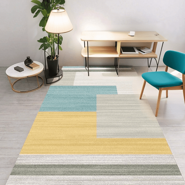 Wholesale Scandi Minimal Crystal Velvet Carpet- Washable Area Rug for Bedroom/Living Room/Dining Room/Study Room, Customizable - Image 2