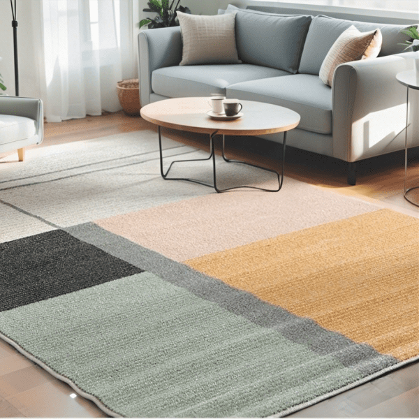 Wholesale Scandi Minimal Crystal Velvet Carpet- Washable Area Rug for Bedroom/Living Room/Dining Room/Study Room, Customizable - Image 3