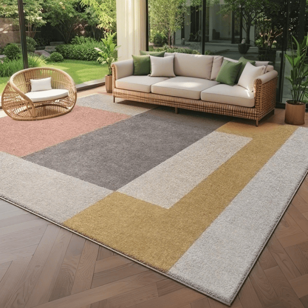 Scandinavian Style Velvet Carpet - Non-Slip Area Rug for Bedroom/Living Room/Study Room, Wholesale Custom
