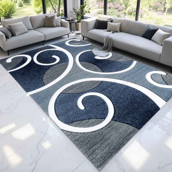 Light Luxury Velvet Carpet - Slip-Resistant Rug for Bedroom/Living Room/Study Room, Minimalist Style, Wholesale Custom