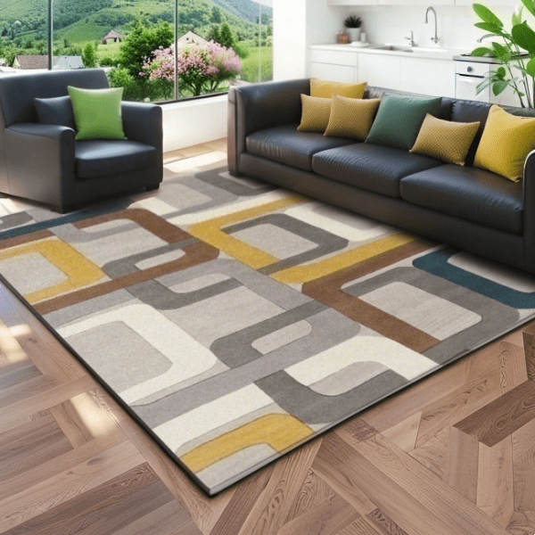 Nordic Style Velvet Carpet - Non-Slip Area Rug, Carpet Full Coverage for Living Room/ Bedroom‌, Wholesale Custom - Image 3