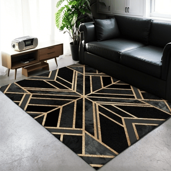 Nordic Style Velvet Carpet - Non-Slip Area Rug, Carpet Full Coverage for Living Room/ Bedroom‌, Wholesale Custom - Image 4