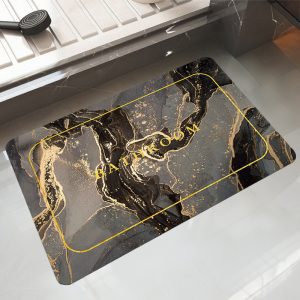 Wholesale Light Luxury Diatomite Mat -  Fast-Absorbing, Stain-Resistant and Non-Slip Bathroom/Shower Room/Restroom Mat, Entrace Mat and Kitchen Mat, Nordic Style, Customizable