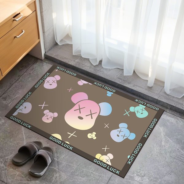 Wholesale Light Luxury Cartoon Diatomite Mat‌ -  Fast-Absorbing and Quick-Dry Mat, Non-Slip Bathroom/Restroom Mat, Stainproof Door Mat/Kitchen Mat, Customizable - Image 2
