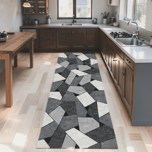 Wholesale Anti-Slip Diatomite Mat - Stain-Resistant Rug for Hallway/Corridor/Kitchen, Fast-Absorbing Mat for Bathroom/Restroom with Minimalist Style, Customizable - Image 2