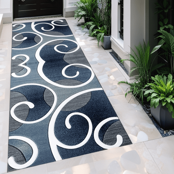 Wholesale Stain-Resistant Crystal Velvet  Mat‌ - Anti-Slip  Hallway/Foyer Rug,  Washable Entryway /Kitchen Mat and Door Mat, Customizable