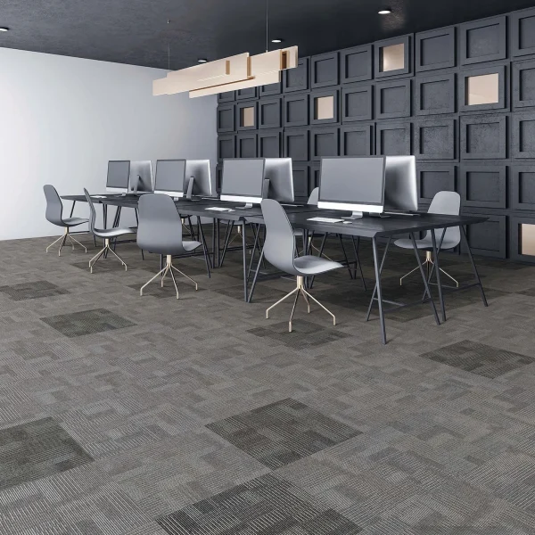 Wholesale Fireproof  and Wear-Resistant Carpet Tiles - Moisture & Slip-Resistant PVC-Backed Nylon Modular Carpet for Office/Commercial Places/Home, Customizable （Tree Series 1 and 2） - Image 2