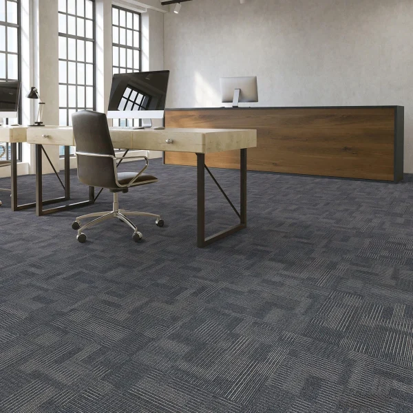Wholesale Fireproof  and Wear-Resistant Carpet Tiles - Moisture & Slip-Resistant PVC-Backed Nylon Modular Carpet for Office/Commercial Places/Home, Customizable （Tree Series 1 and 2） - Image 4
