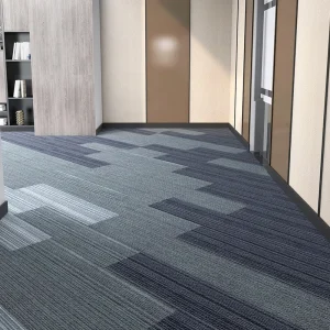 Wholesale Fireproof  and Wear-Resistant Carpet Tiles - Moisture & Slip-Resistant PVC-Backed Nylon Modular Carpet for Office/Commercial Places/Home, Customizable （Tree Series 3 and 4）