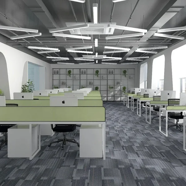 Wholesale Fireproof  and Wear-Resistant Carpet Tiles - Moisture & Slip-Resistant PVC-Backed Nylon Modular Carpet for Office/Commercial Places/Home, Customizable （Tree Series 6） - Image 2